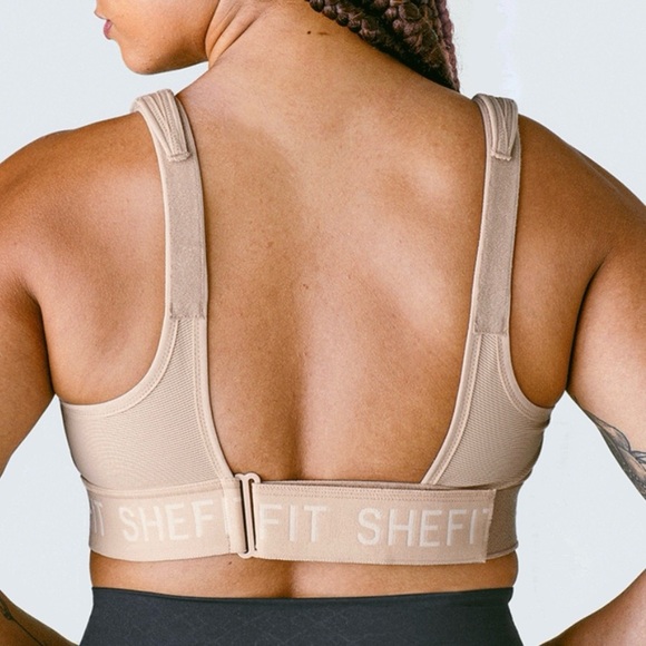 NWT SHEFIT Ultimate Sports Bra Size 6Luxe in Sandstorm - Picture 5 of 16
